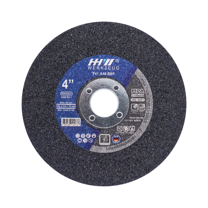 HHW ใบตัดคมกริบ 4 นิ้ว 2.0 มม Cutting Disc Super Cut 4" 2.0 mm 10.100073
