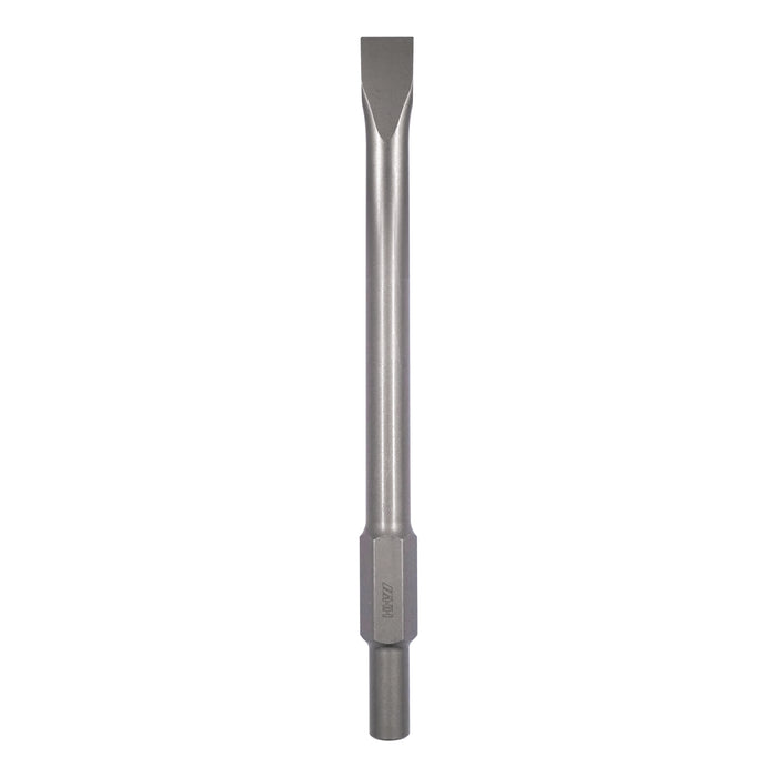 HHW ดอกสกัดปลายแบน 32.0 มม. Hex 30 ยาวรวม 400 มม. Hex 30 flat chisel Size 32.0 mm. Complete Length 400 mm 10.101660