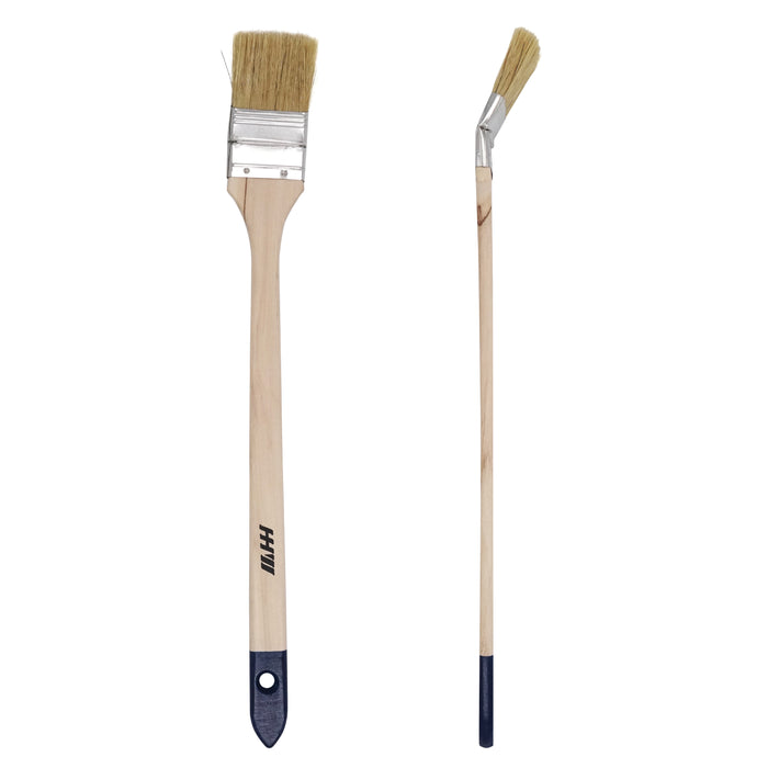 HHW แปรงทาสีเข้ามุมด้ามงอ 2 นิ้ว Corner paint brush 2" 11.100022