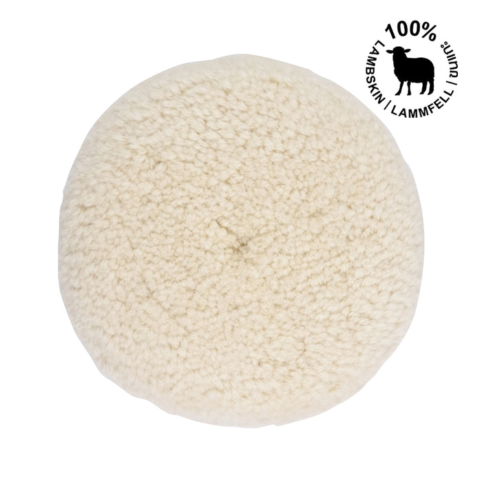 HHW ลูกขัดขนแกะ 8 นิ้ว Double-sided soft edge polishing wool pad 8" 12.100001