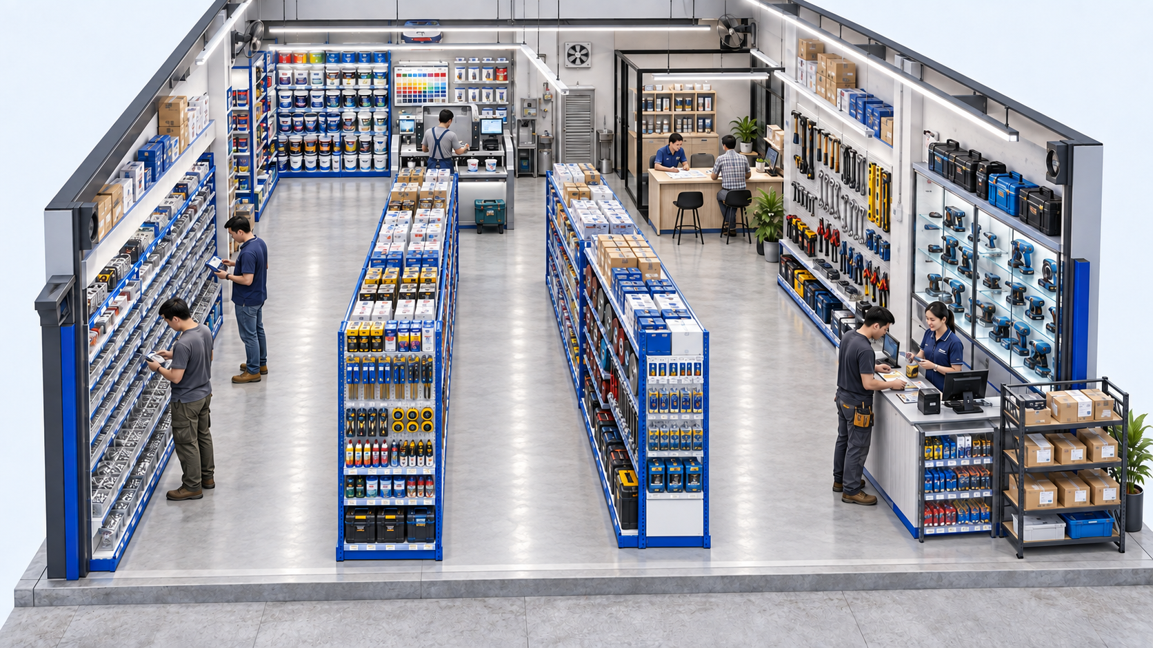 3. Space Optimization & Store Layout