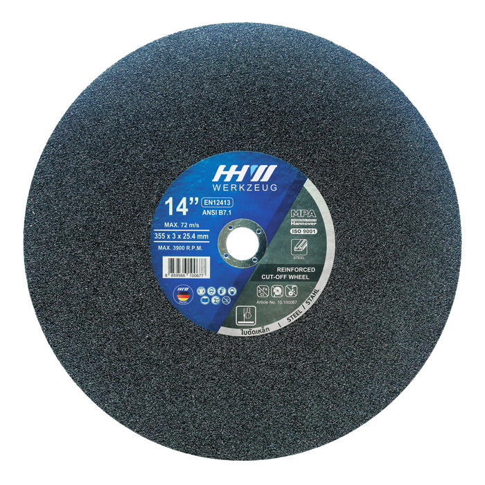 HHW ใบตัดงานก่อสร้าง 14 นิ้ว Cutting Disc Construction 14" 10.100067