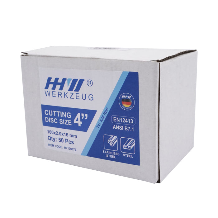 HHW ใบตัดคมกริบ 4 นิ้ว 2.0 มม Cutting Disc Super Cut 4" 2.0 mm 10.100073