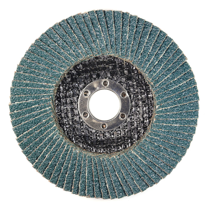 HHW ใบเจียรกระดาษทรายซ้อน หลังแข็ง #40 Hard Top Flap Disc Grit40 10.100740