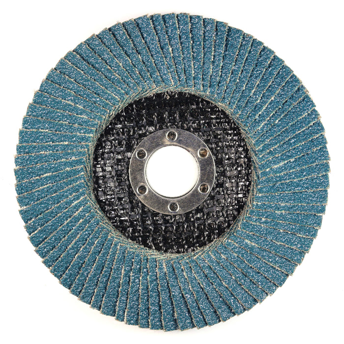 HHW ใบเจียรกระดาษทรายซ้อน หลังแข็ง #60 Hard Top Flap Disc Grit60 10.100741