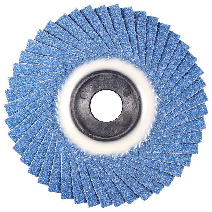 HHW ใบเจียรกระดาษทรายซ้อน หลังอ่อน #80 Flexible Flap Disc Grit80 10.100746