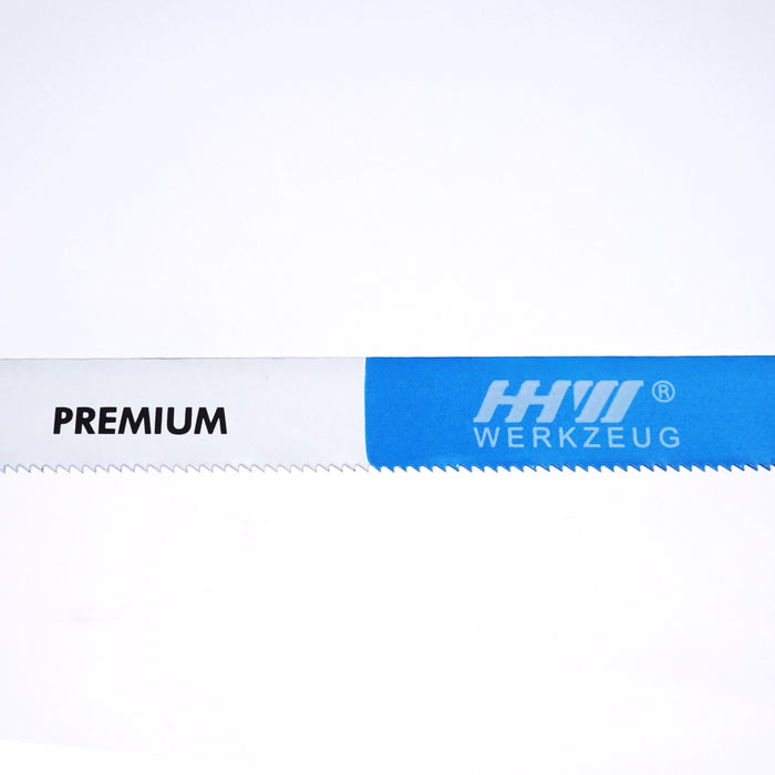 HHW ใบเลื่อยเหล็กและสแตนเลส เคลือบโคบอลต์ 18 ฟัน 1 ชิ้น HACKSAW BLADE XTREME BI-METAL HSSCO8 18 TOOTH 1 pc. 10.101655