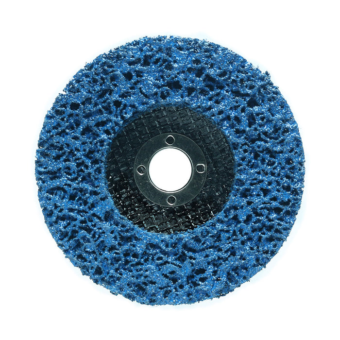 HHW ใบลอกขัดสีและสนิม 4 นิ้ว 100มม. NYLON SANDING FLEECE DISC 4” 105x16mm. 10.100786