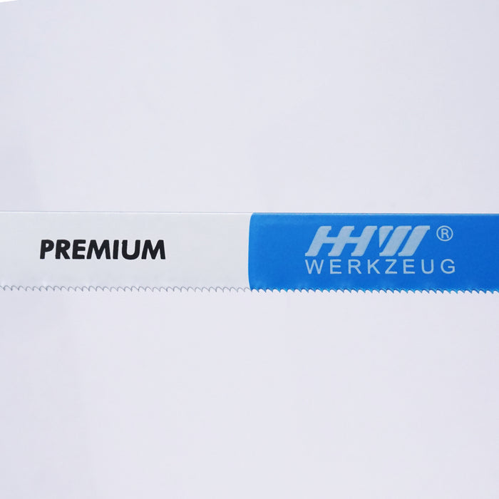 HHW ใบเลื่อยเหล็กและสแตนเลส เคลือบโคบอลต์ 24 ฟัน HACKSAW BLADE XTREME BI-METAL HSSCO8 24 TOOTH 10.100779