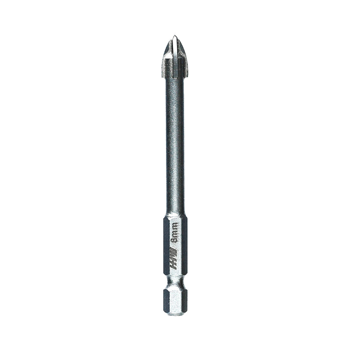 HHW ดอกสว่านคาร์ไบด์สำหรับกระเบื้อง 8.0 มม. Carbide drill bit for tiles Size 8.0 mm. 10.101101