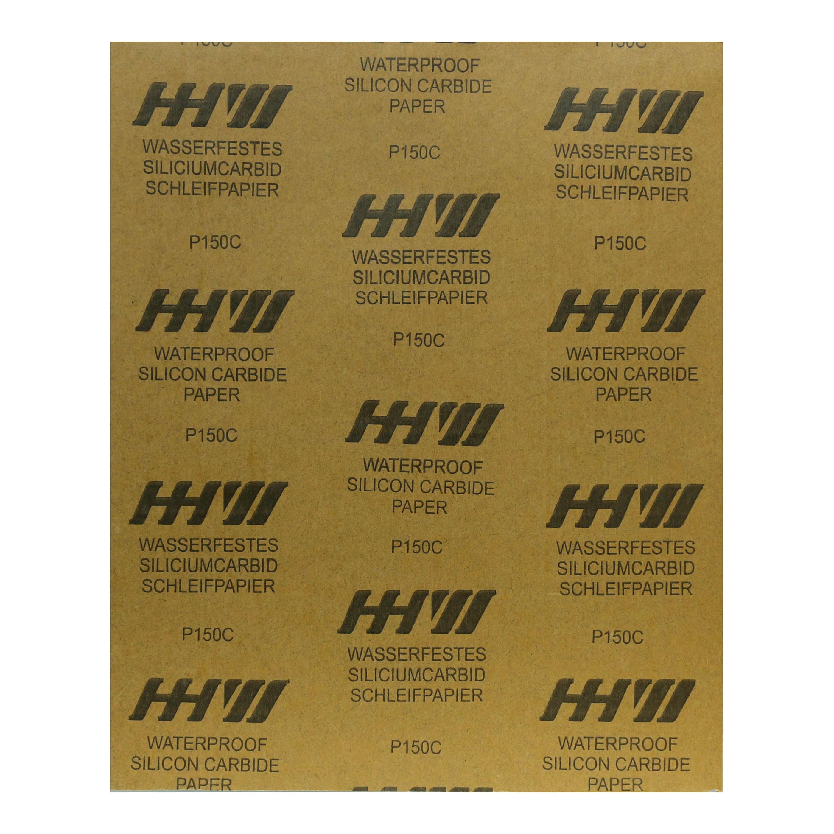 HHW กระดาษทรายน้ำ เบอร์ 240 Waterproof sanding paper Grit 240 10.10111 ...