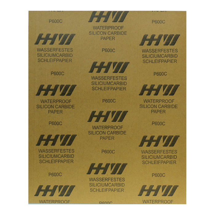 HHW กระดาษทรายน้ำ เบอร์ 600 Waterproof sanding paper Grit 600 10.101119