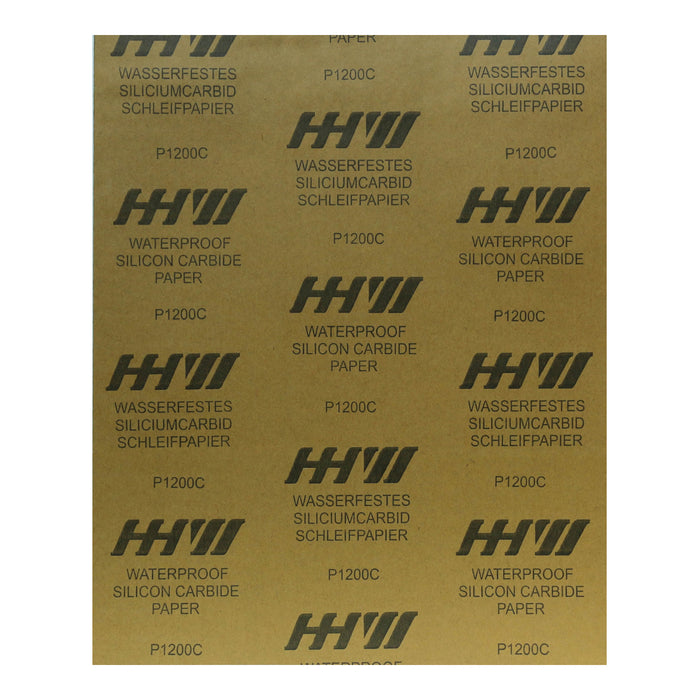 HHW กระดาษทรายน้ำ เบอร์ 1200 Waterproof sanding paper Grit 1200 10.101122