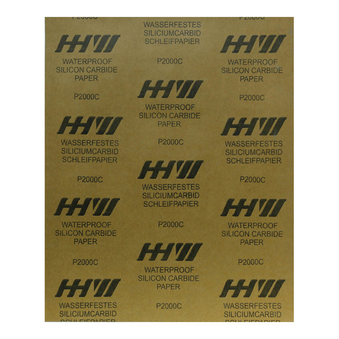 HHW กระดาษทรายน้ำ เบอร์ 2000 Waterproof sanding paper Grit 2000 10.101124