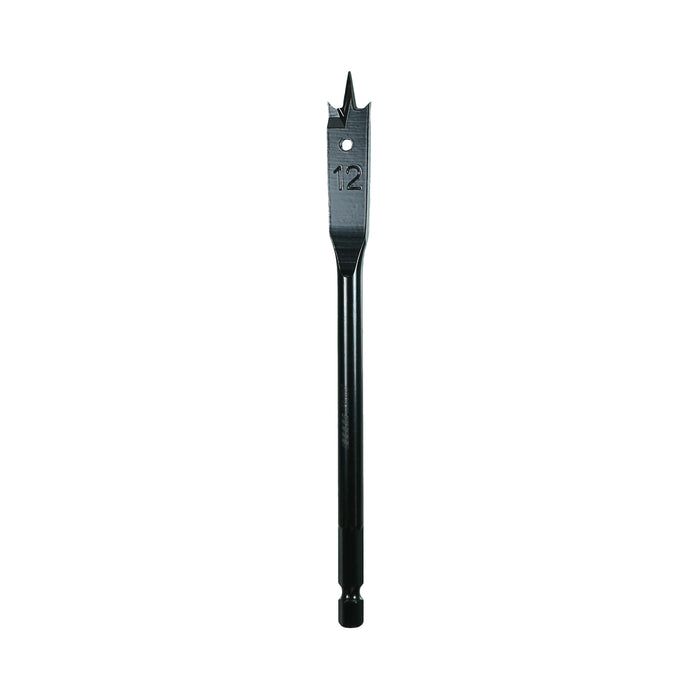 HHW ดอกสว่านใบพายเจาะเร็ว 12.0มม. Spade drill bit SPEED Size 12.0 mm. 10.101131