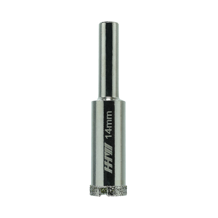 HHW โฮลซอเจาะกระเบื้อง 14.0 มม. Diamond wet core bit Size 14.0 mm. 10.101179