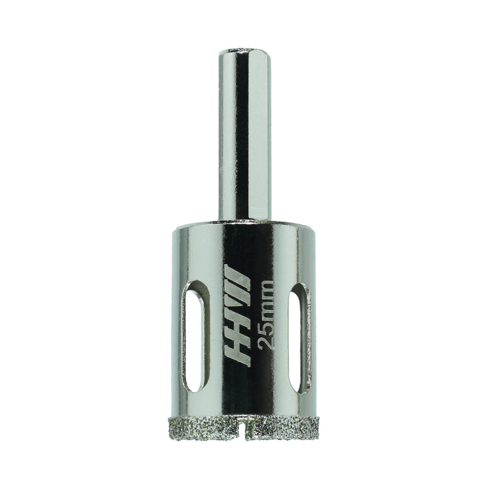 HHW โฮลซอเจาะกระเบื้อง 25.0 มม. Diamond wet core bit Size 25.0 mm. 10.101185