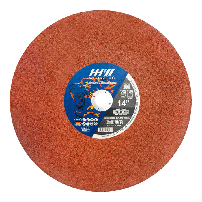 HHW ใบตัดลาวา 14 นิ้ว Cutting Disc Lava Longlife 14" 10.101299