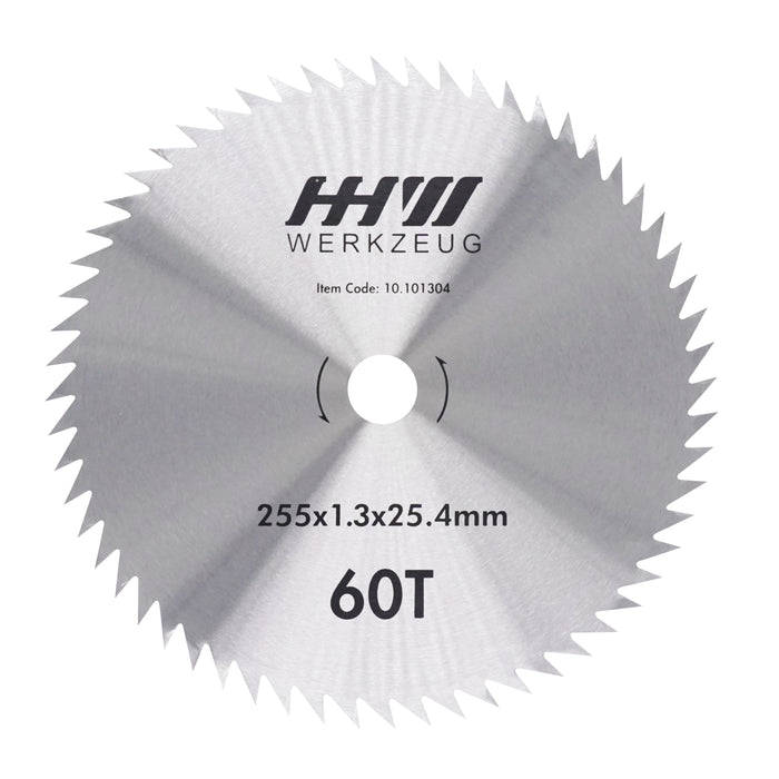 HHW ใบมีดตัดหญ้า 10นิ้ว 60ฟัน GRASS CUTTING BLADE 10" 60T 10.101304