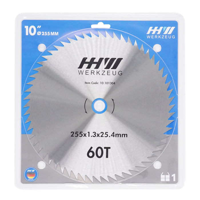 HHW ใบมีดตัดหญ้า 10นิ้ว 60ฟัน GRASS CUTTING BLADE 10" 60T 10.101304