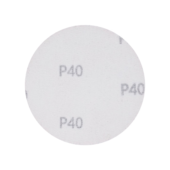 HHW กระดาษทรายกลมหลังสักหลาด 4 นิ้ว เบอร์ 40 Velcro sanding disc 4" Grit 40 10.101437