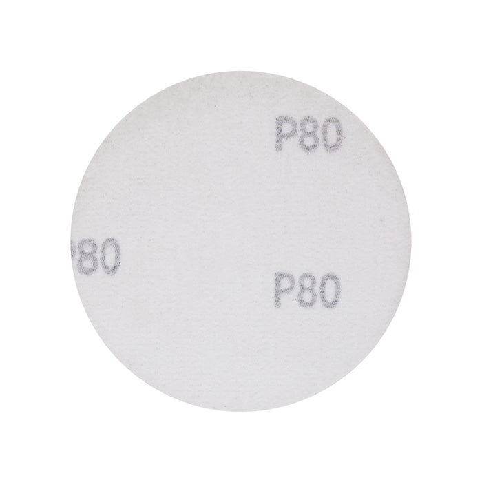 HHW กระดาษทรายกลมหลังสักหลาด 4 นิ้ว เบอร์ 80 Velcro sanding disc 4" Grit 80 10.101439