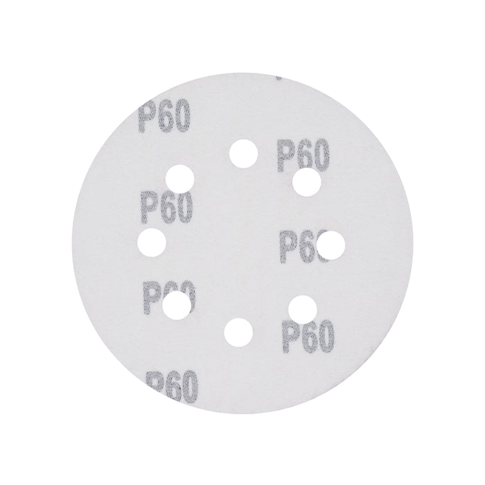 HHW กระดาษทรายกลมหลังสักหลาด 5 นิ้ว เบอร์ 60 Velcro sanding disc 5" Grit 60 10.101446