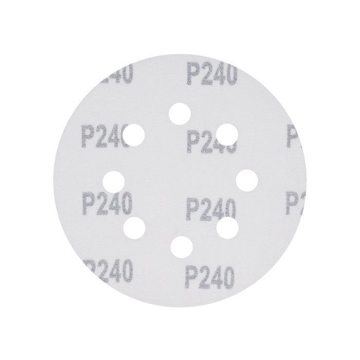 HHW กระดาษทรายกลมหลังสักหลาด 5 นิ้ว เบอร์ 240 Velcro sanding disc 5" Grit 240 10.101451