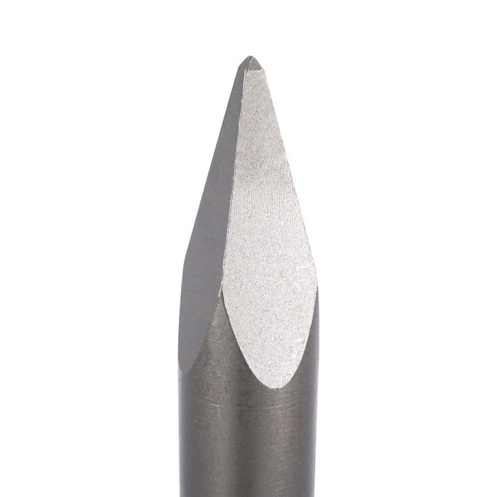HHW ดอกสกัดปลายแหลม Hex 30 ยาวรวม 400 มม. Hex 30 Point chisel Complete Length 400 mm 10.101659