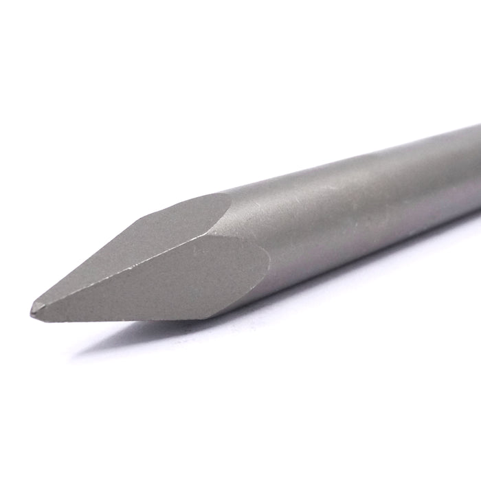 HHW ดอกสกัดปลายแหลม Hex 30 ยาวรวม 400 มม. Hex 30 Point chisel Complete Length 400 mm 10.101659