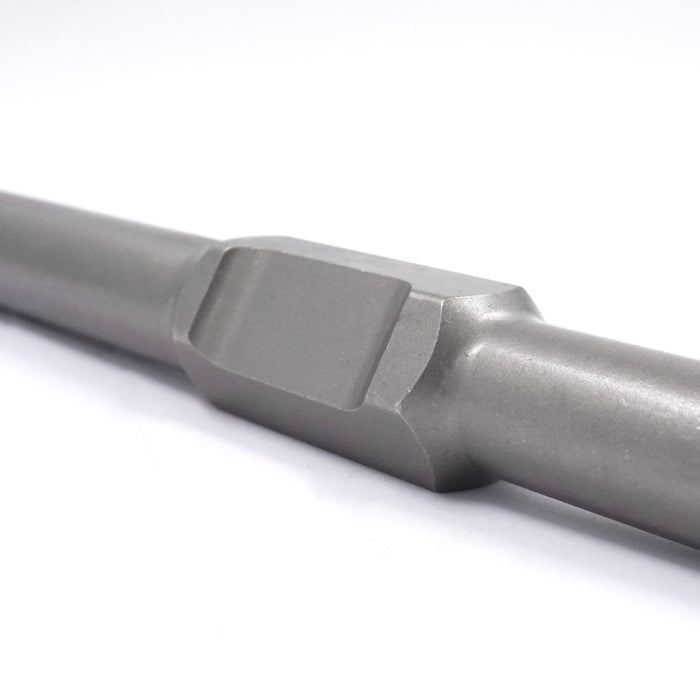 HHW ดอกสกัดปลายแหลม Hex 30 ยาวรวม 400 มม. Hex 30 Point chisel Complete Length 400 mm 10.101659