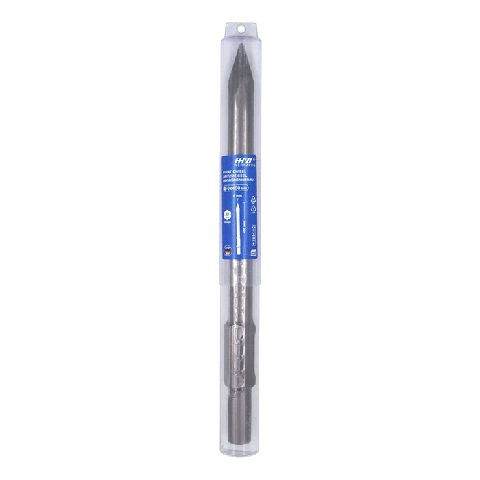 HHW ดอกสกัดปลายแหลม Hex 30 ยาวรวม 400 มม. Hex 30 Point chisel Complete Length 400 mm 10.101659