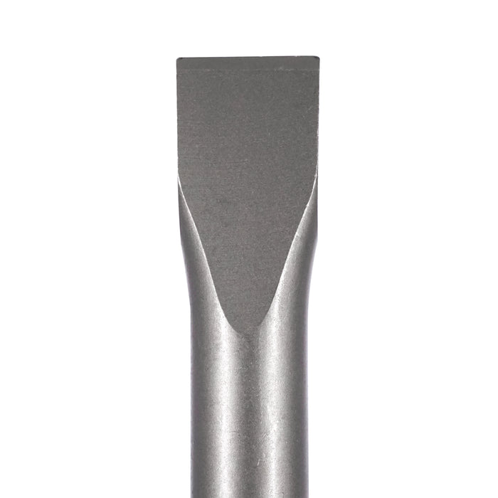 HHW ดอกสกัดปลายแบน 32.0 มม. Hex 30 ยาวรวม 400 มม. Hex 30 flat chisel Size 32.0 mm. Complete Length 400 mm 10.101660