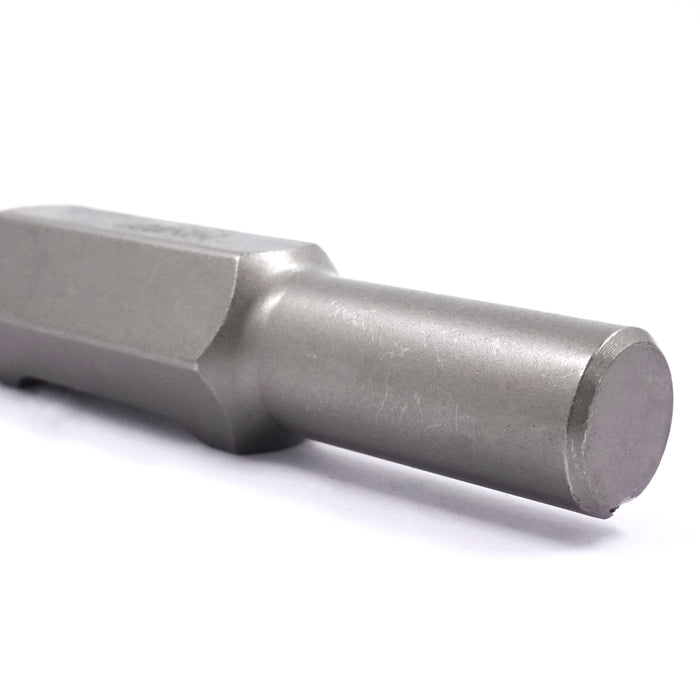 HHW ดอกสกัดปลายแบน 32.0 มม. Hex 30 ยาวรวม 400 มม. Hex 30 flat chisel Size 32.0 mm. Complete Length 400 mm 10.101660