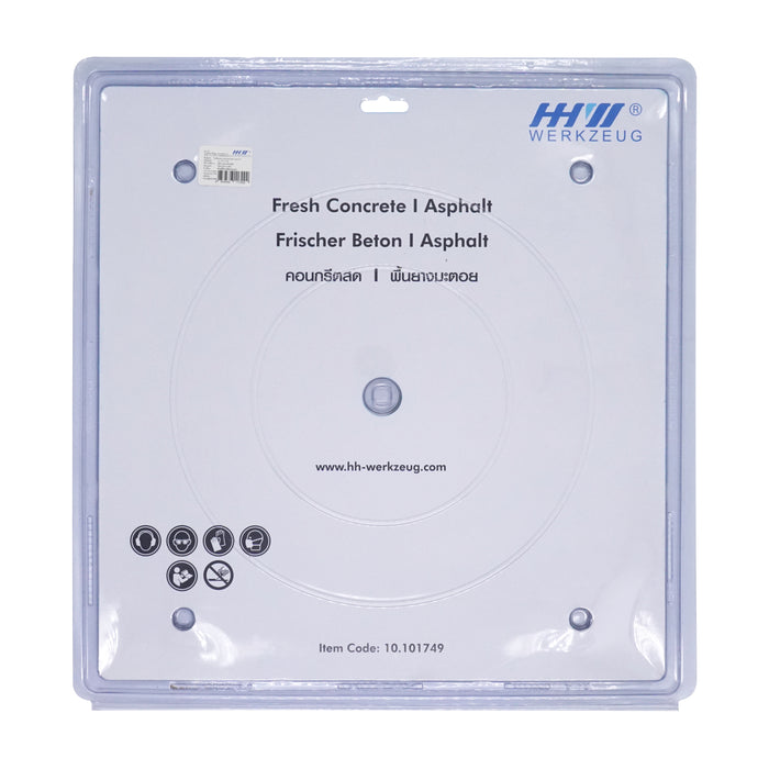HHW ใบตัดถนน Laser Welded OSA 14 นิ้ว Diamond Cutting Disc Laser Welded OSA 14” 10.101749