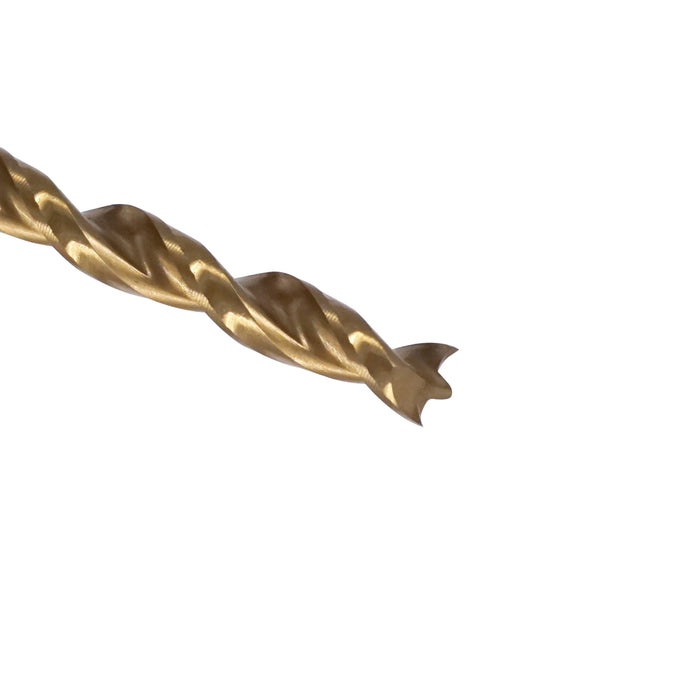 HHW ดอกสว่านเจาะไม้ พรีเมียม 5.0 มม. Precision twist drill bit HSS TIN Size 5.0 mm. 10.101759