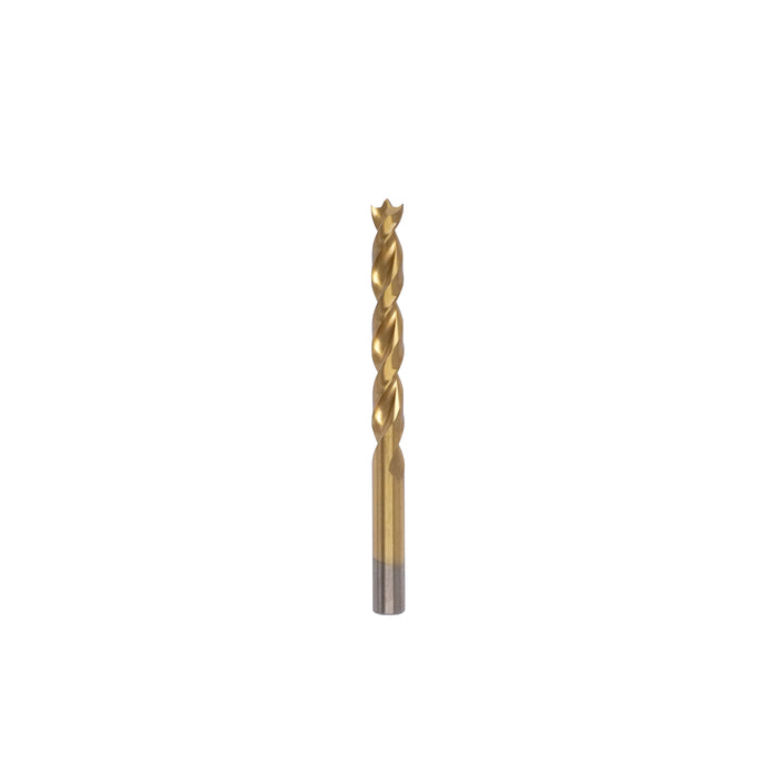 HHW ดอกสว่านเจาะไม้ พรีเมียม 12.0 มม. Precision twist drill bit HSS TIN Size 12.0 mm. 10.101766