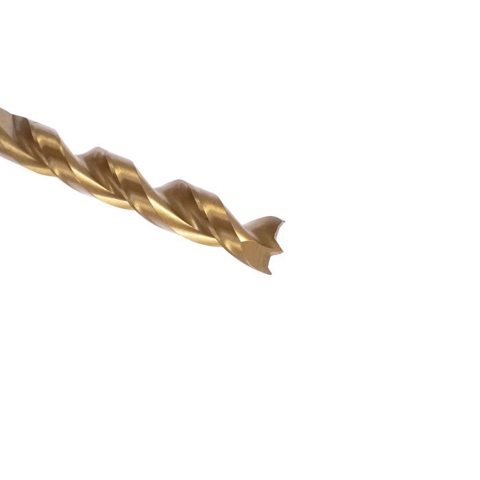 HHW ดอกสว่านเจาะไม้ พรีเมียม 13.0 มม. Precision twist drill bit HSS TIN Size 13.0 mm. 10.101767