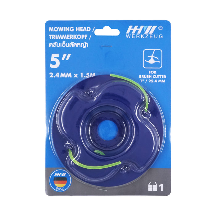HHW ตลับเอ็นตัดหญ้า 5" 2มมx1.5ม Mowing head 5" 2mmx1.5M 10.101768