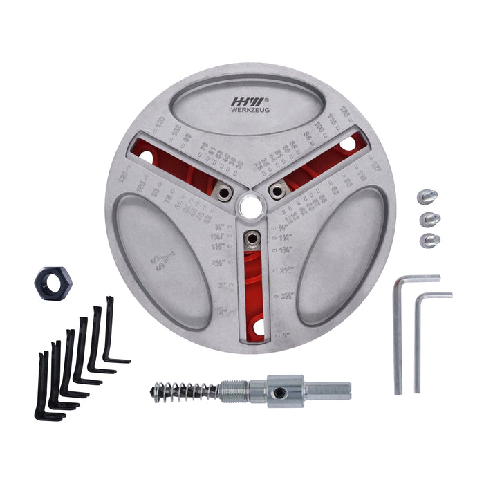 HHW โฮลซอปากขยาย Adjustable Hole Saw for Wood 10.101777