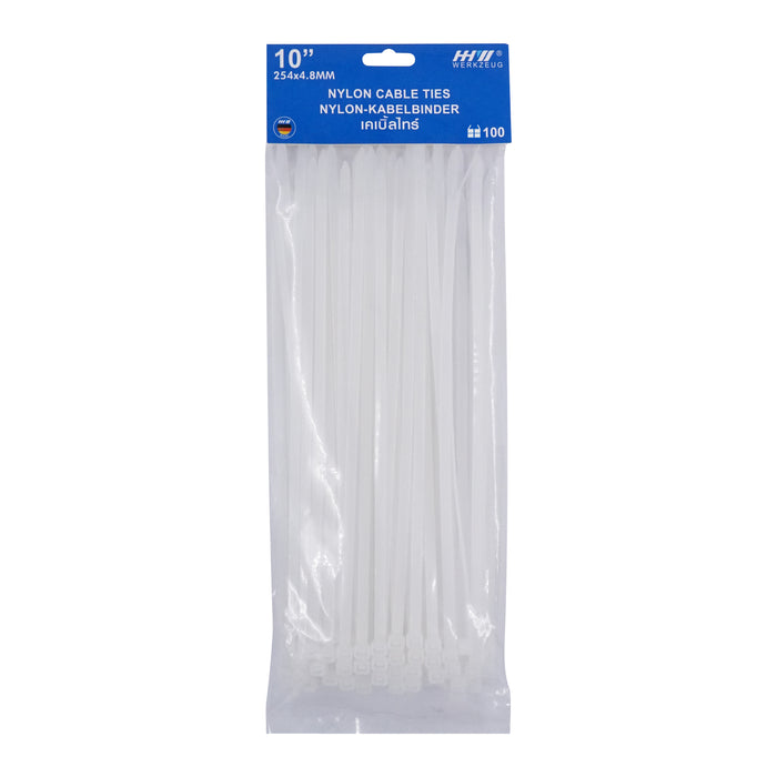 HHW เคเบิ้ลไทร์ 10 นิ้ว Nylon Cable Ties 10" 10.101783