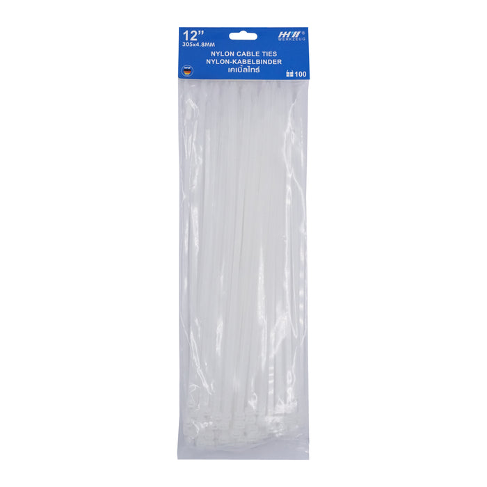 HHW เคเบิ้ลไทร์ 12 นิ้ว Nylon Cable Ties 12" 10.101785