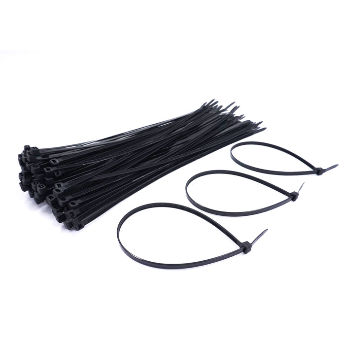 HHW เคเบิ้ลไทร์ 12 นิ้ว (สีดำ) Nylon Cable Ties 12" (Black) 10.101795