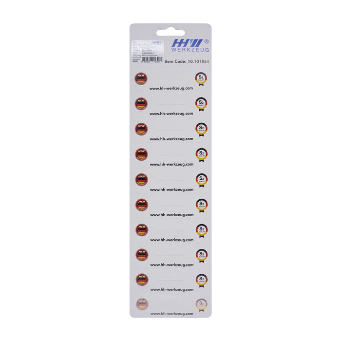 HHW ดอกไขควง พร้อมแม่เหล็ก 65 มม. (แพ็ค 10 ชิ้น) PH2 Supergrip Magnetic Screwdriver Bit 65 mm. (10 pcs.) 10.101864