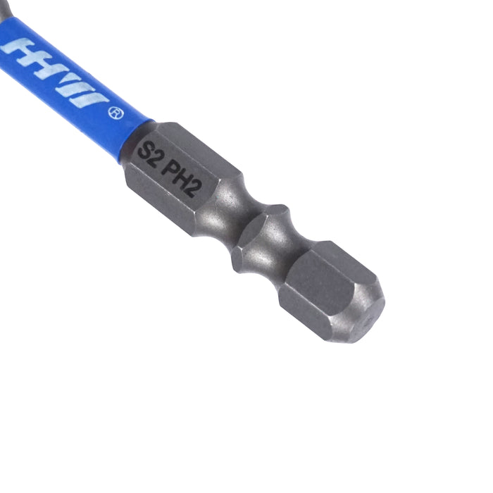 HHW ดอกไขควงแฉก ร่องคู่ ขนาด 65 มม PH2 Double Groove Magnetic Screwdriver Bit Size 65 mm 10.101868