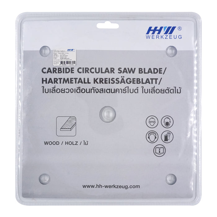 HHW ใบเลื่อยไม้ 10 นิ้ว 30 ฟัน TCT Saw blade wood 10" 30T 10.102294
