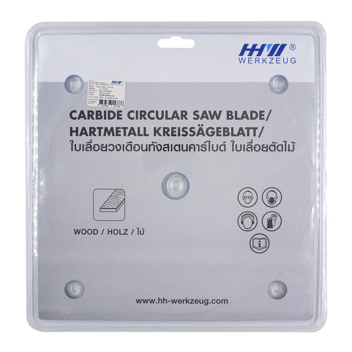 HHW ใบเลื่อยไม้ 10 นิ้ว 60 ฟัน TCT Saw blade wood 10" 60T 10.102296