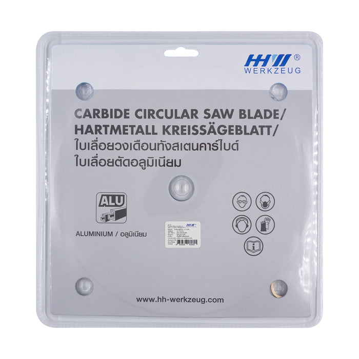 HHW ใบเลื่อยอลูมิเนียม ขนาด 10" 120ฟัน TCT Saw Blade Aluminium Size 10” 120T 10.102335