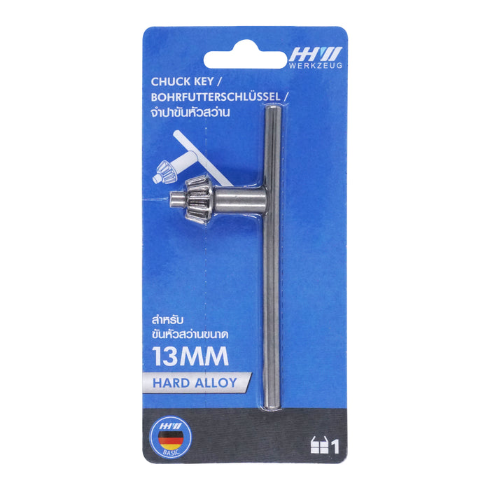 HHW จำปาขันหัวสว่าน 13 มม. Chuck Key 13 mm. 10.200405