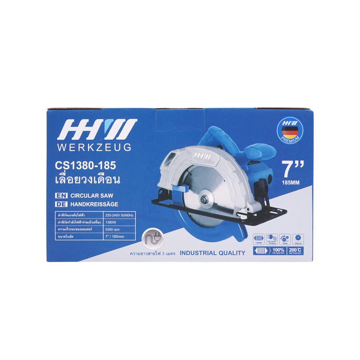 HHW เลื่อยวงเดือน CS1380-7Inch Saw Circular CS1380-185 10.200701